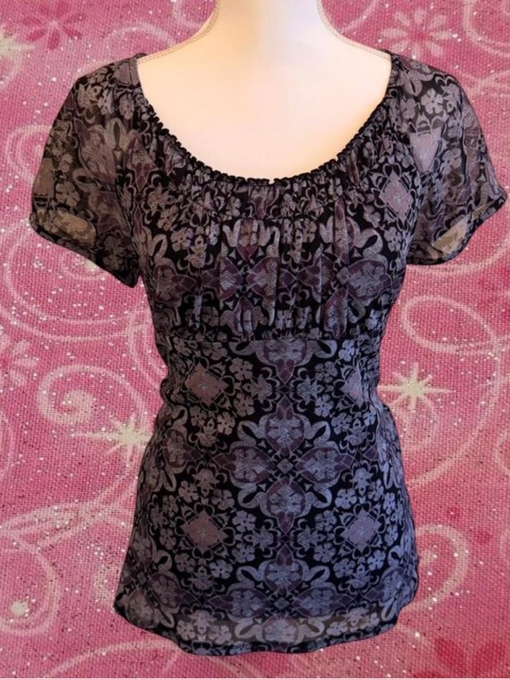 Floral Babytoll Top